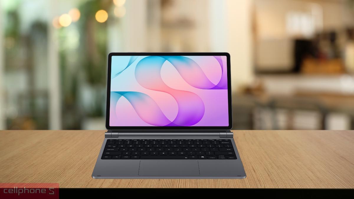 Thiết kế bàn phím bao da Samsung Galaxy Tab S12 Plus chính hãng Pro