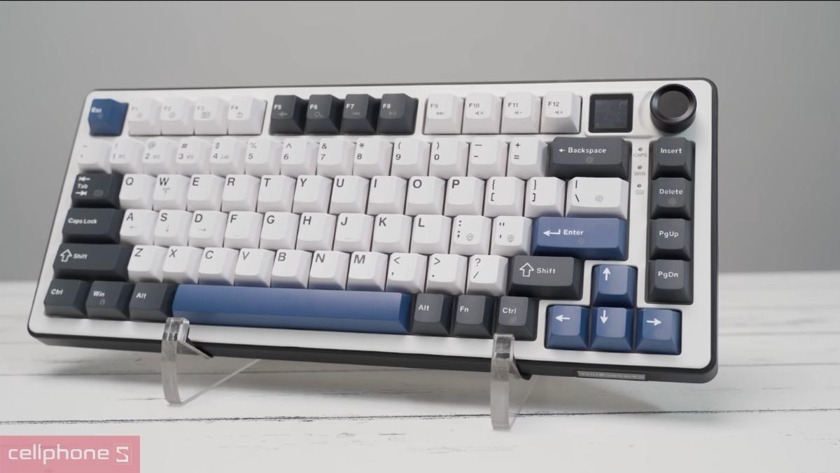 Layout của bàn phím cơ không dây E-Dra Thunderbird TKG82WD8