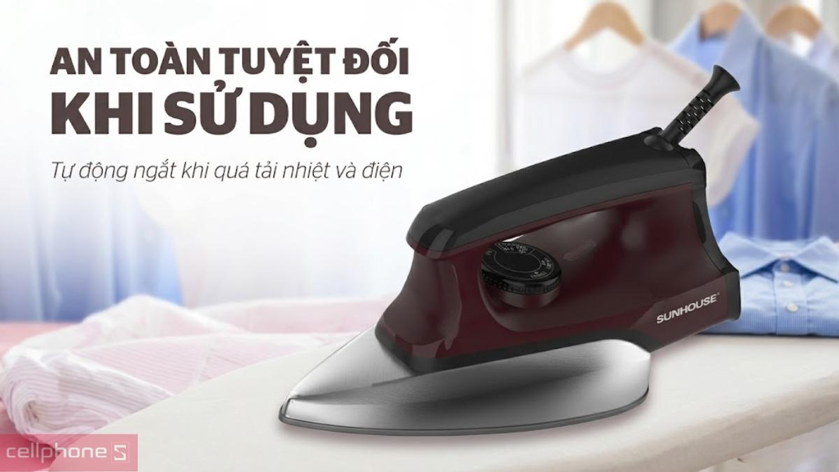 Nhóm người dùng phù hợp với bàn ủi hơi nước Sunhouse Mama SHD2071