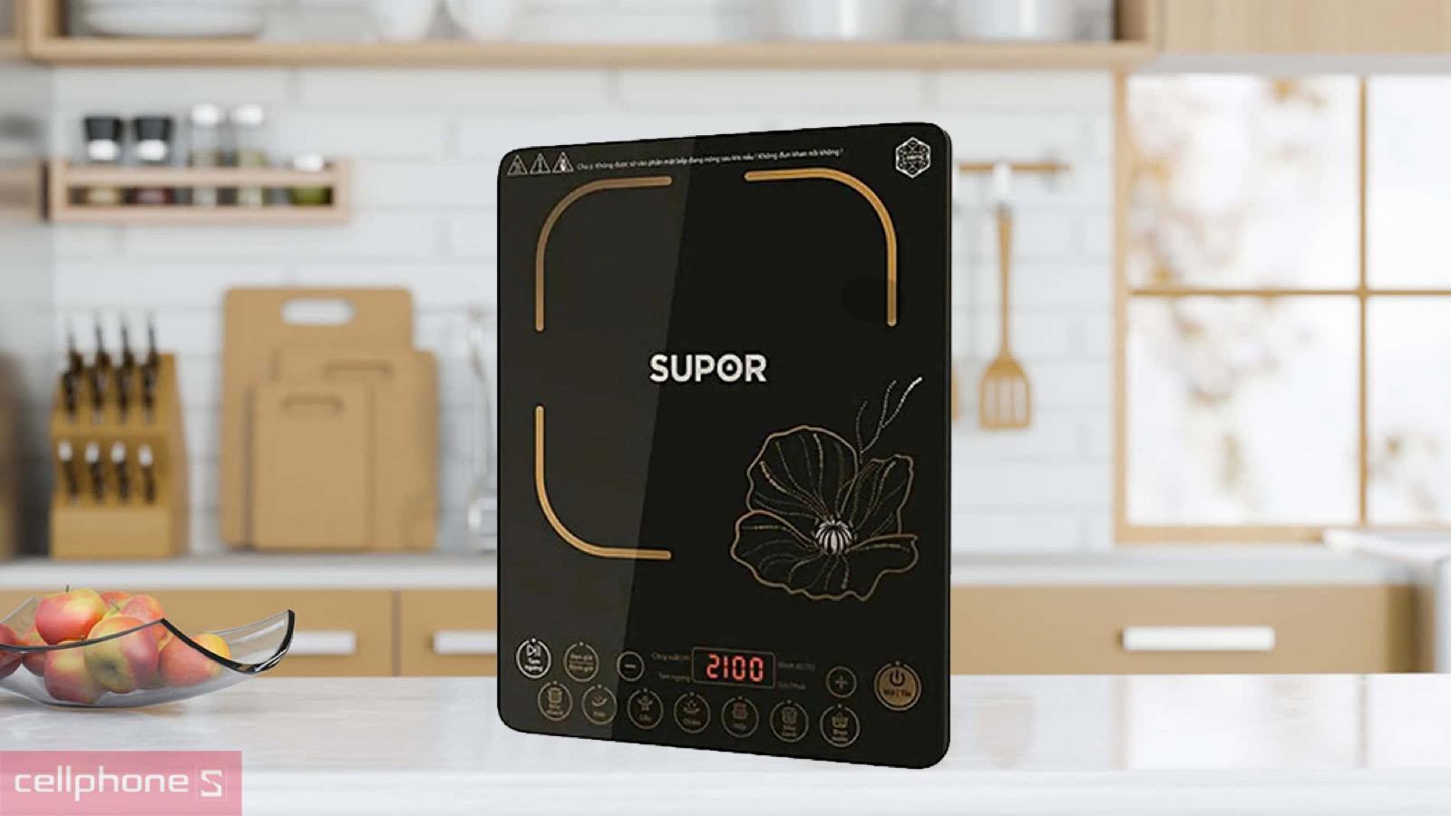 Công suất nấu nhanh của bếp điện từ Supor SDHCB11TVN-210 2100W