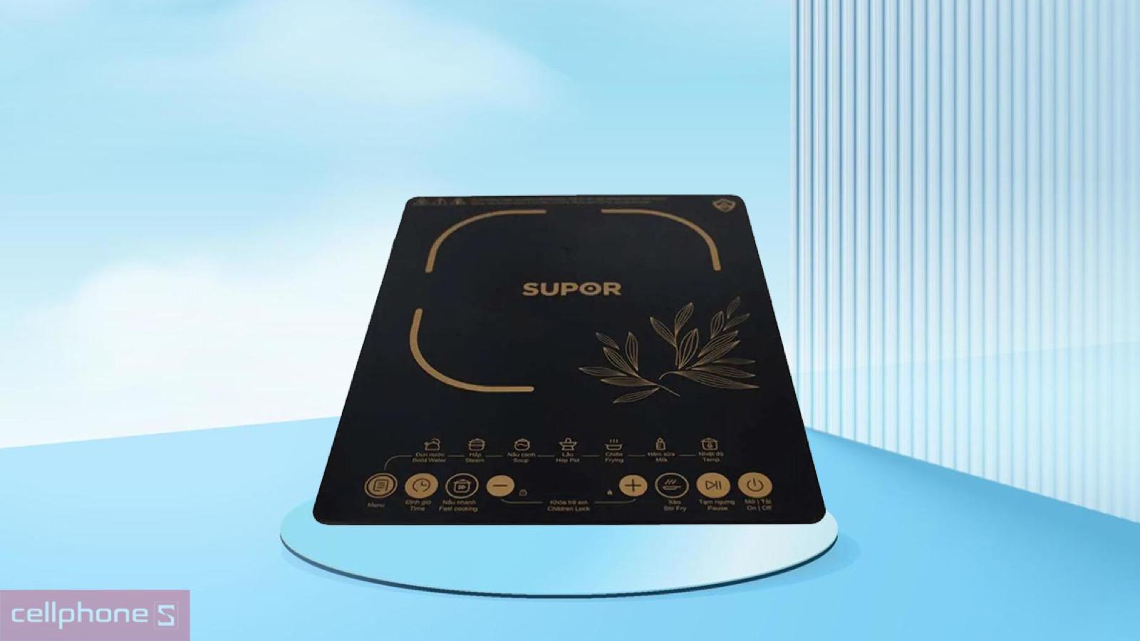 Tiện ích an toàn thông minh trên bếp điện từ Supor SDHCB11TVN-210 2100W