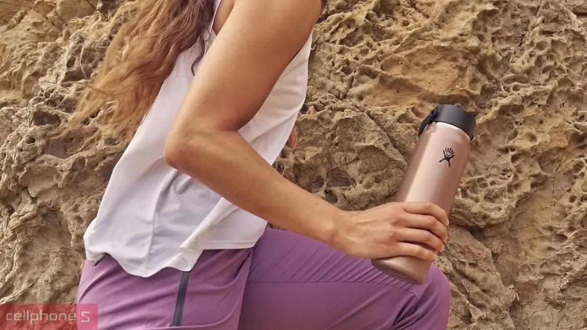 Trọng lượng bình giữ nhiệt Hydro Flask Lightweight Wide Flex Straw Cap 946ml LW32LWFS