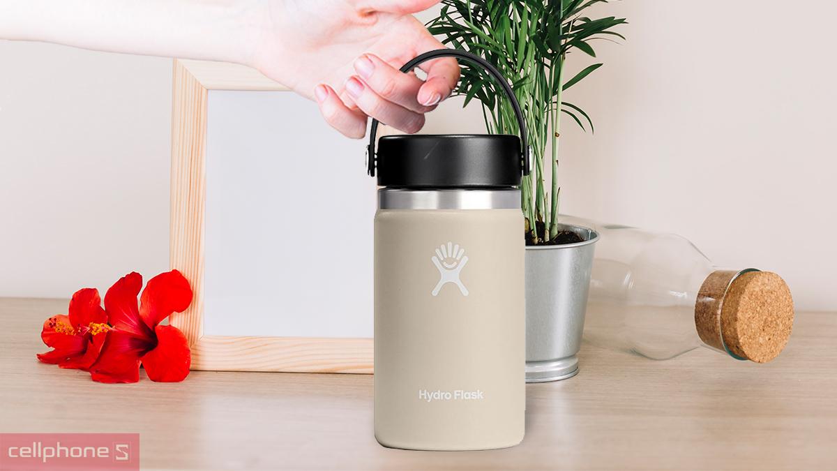 Bình giữ nhiệt Hydro Flask Wide Flex Cap 354ml - W12BTS hoàn thiện với chất liệu thép không gỉ 18/8 cao cấp