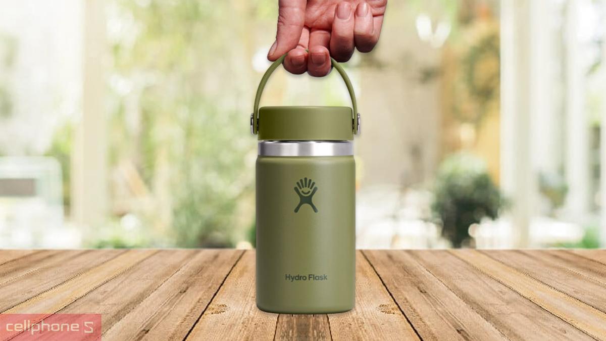 Bình giữ nhiệt Hydro Flask Wide Flex Cap 354ml W12CTS dễ dàng làm sạch bằng tay lẫn bằng máy