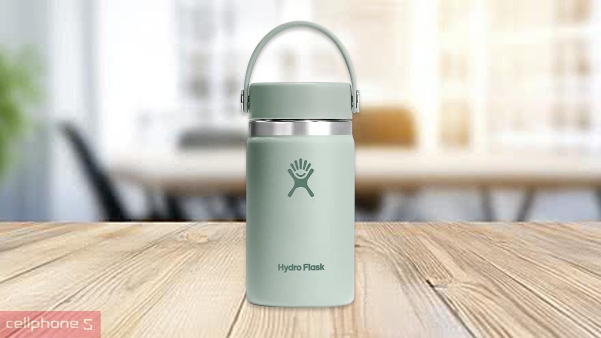 Bình giữ nhiệt Hydro Flask Wide Flex Cap 354ml W12CTS không chứa BPA, an toàn để sử dụng mỗi ngày