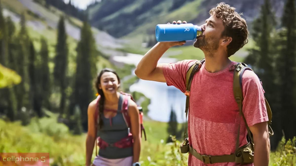 Bình giữ nhiệt Hydro Flask Wide Flex Cap 473ml W16BTS sở hữu thiết kế miệng bình rộng