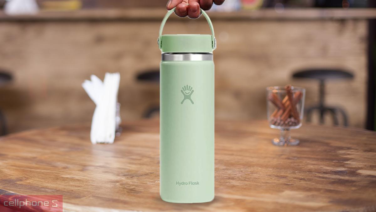 Công nghệ TempShield® giúp bình giữ nhiệt Hydro Flask Wide Flex Cap 591ml - W20CTS duy trì nhiệt độ đồ uống lâu dài