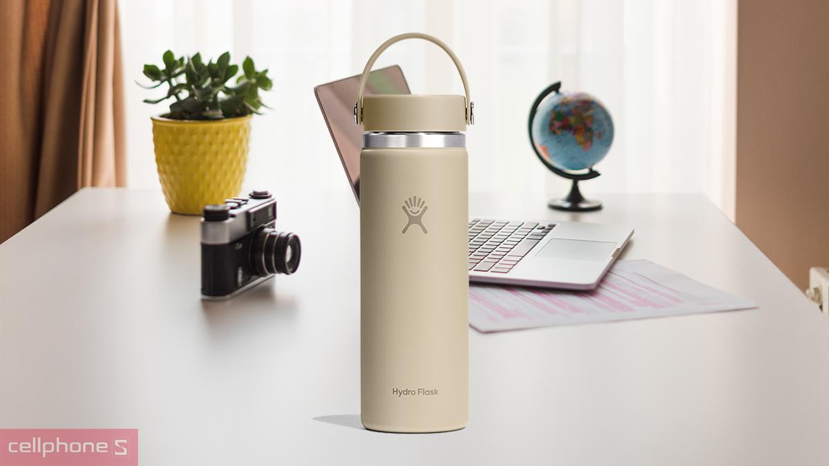 Người dùng an tâm sử dụng bình giữ nhiệt Hydro Flask Wide Flex Cap 591ml - W20CTS khi chất liệu bình không chứa BPA
