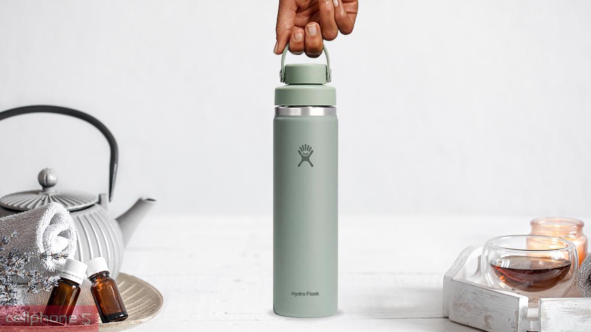 Bình giữ nhiệt Hydro Flask Wide Flex Chug Cap 710ml - W24CFCC giữ nhiệt tốt nhờ công nghệ TempShield