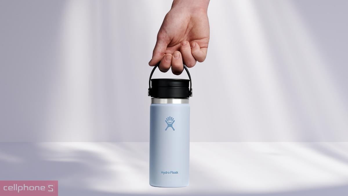 Bình giữ nhiệt Hydro Flask Wide Flex Sip Lid 473ml W16BCX dung tích 473ml, có quai xách