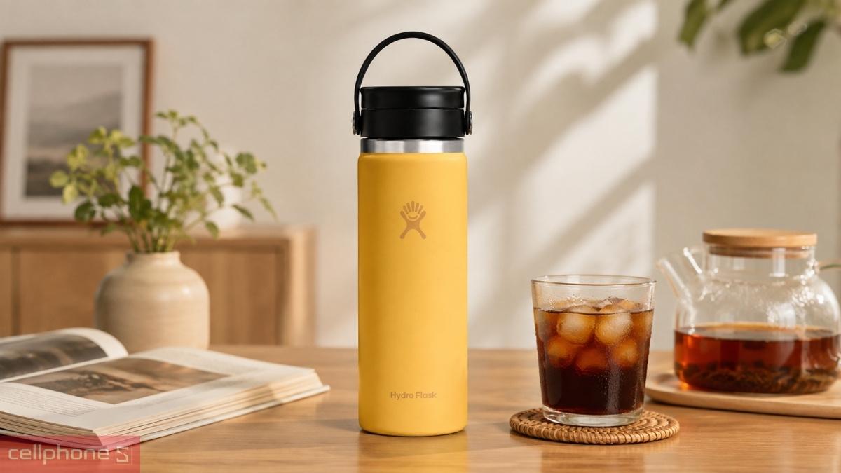 Dung tích bình giữ nhiệt Hydro Flask Wide Flex Sip Lid 591ml W20BCX