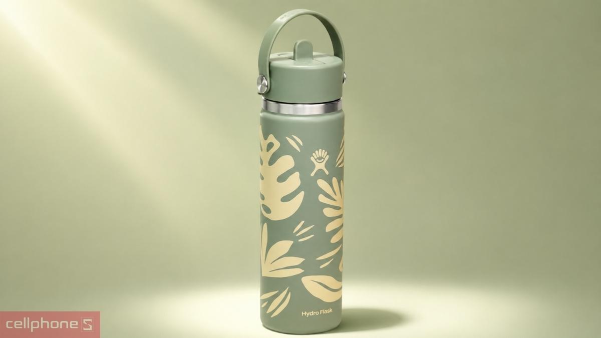Dung tích bình giữ nhiệt Hydro Flask Wide Flex Straw Cap 710ml W24CFS