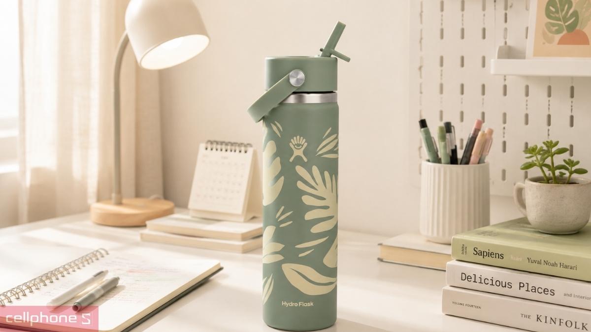 Ai nên mua bình giữ nhiệt Hydro Flask Wide Flex Straw Cap 710ml W24CFS