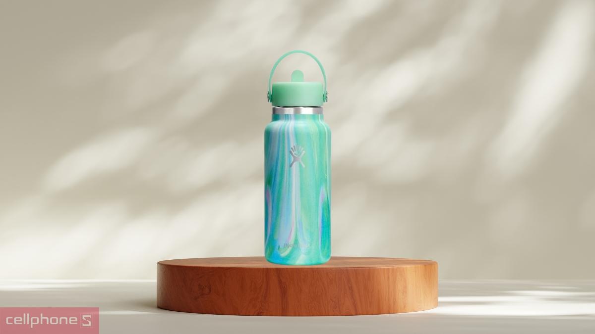 Khả năng giữ lạnh của bình giữ nhiệt Hydro Flask Wide Flex Straw CAP 946ML LE-S25W32