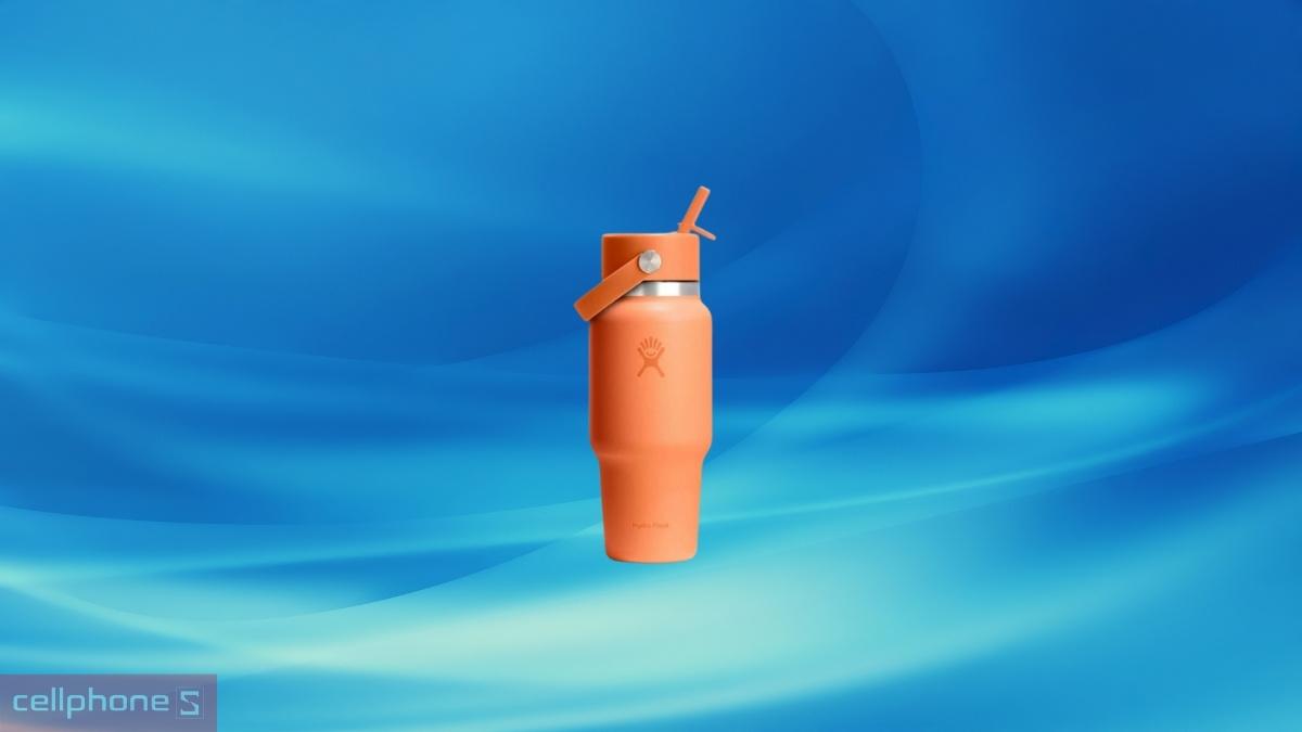 Giữ lạnh bình giữ nhiệt Hydro Flask Wide Flex Straw Travel Bottle 710ml WT24CFS