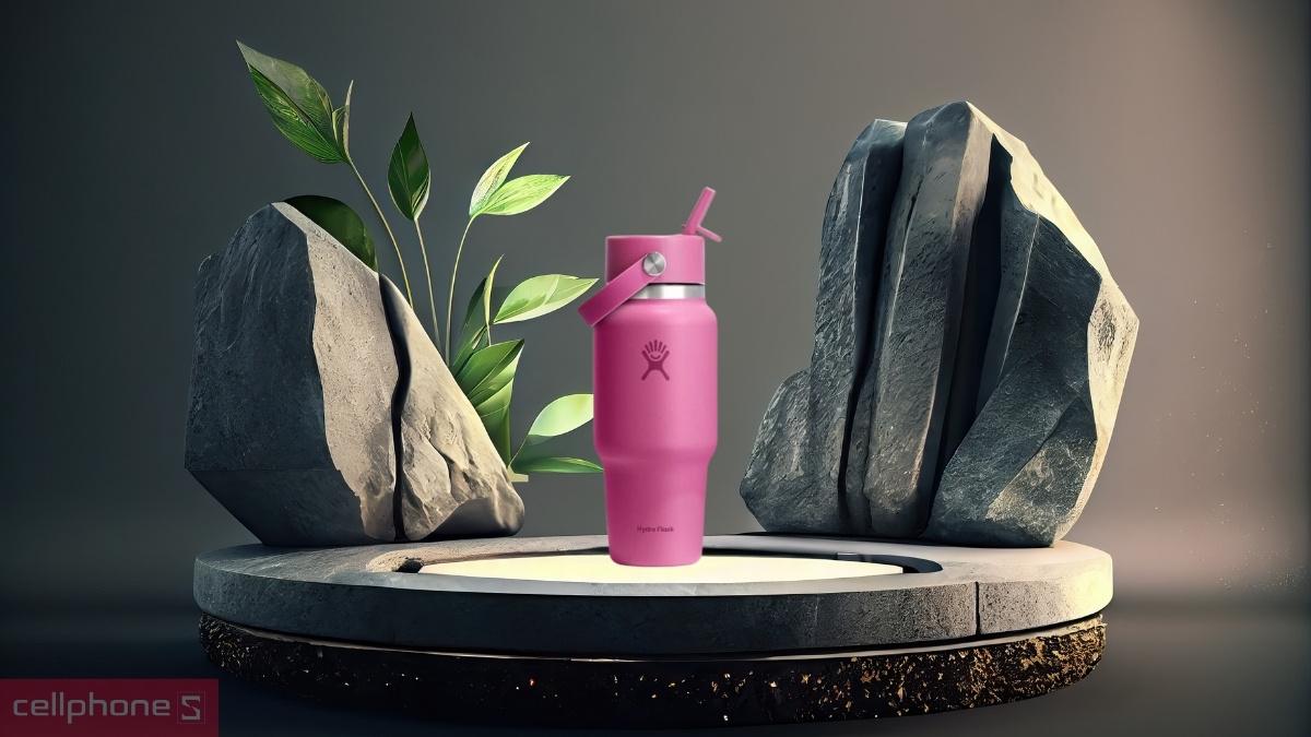 Tiện ích bình giữ nhiệt Hydro Flask Wide Flex Straw Travel Bottle 710ml WT24CFS