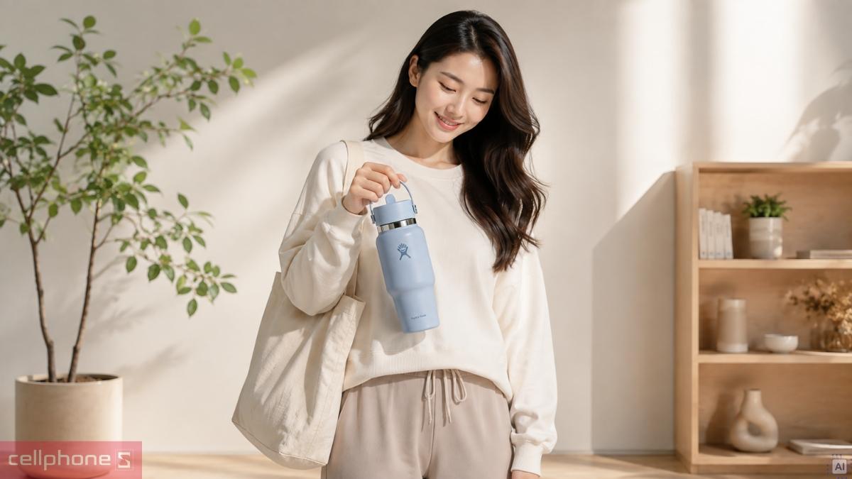 Ai nên mua bình giữ nhiệt Hydro Flask Wide Flex Straw Travel Bottle 710ml WT24CFS