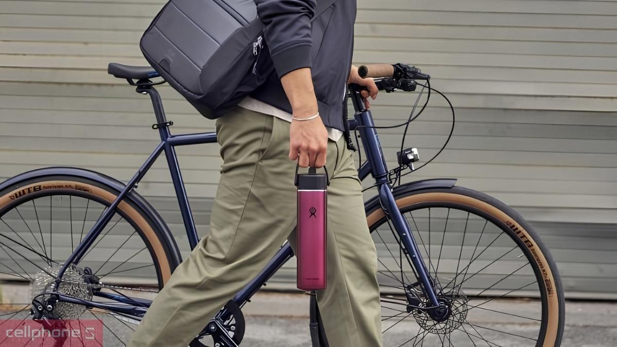 Chất liệu bình giữ nhiệt Hydro Flask Lightweight Wide Flex Straw Cap 713ml LW24LWFS