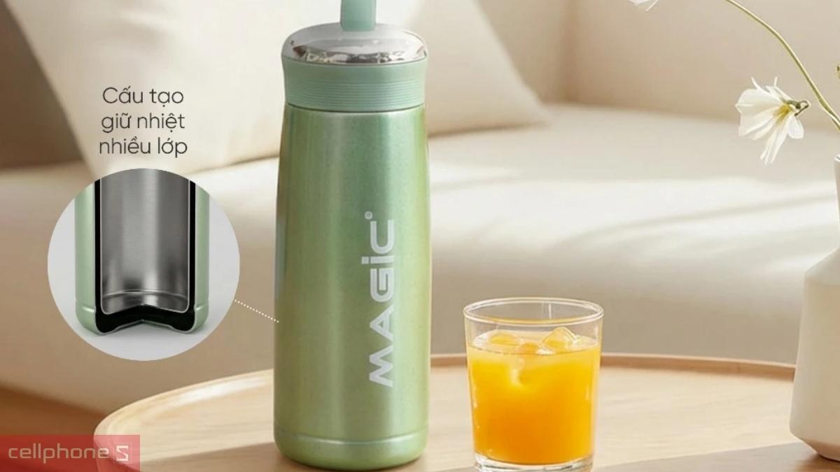 Chất liệu bình giữ nhiệt MAGIC A-026