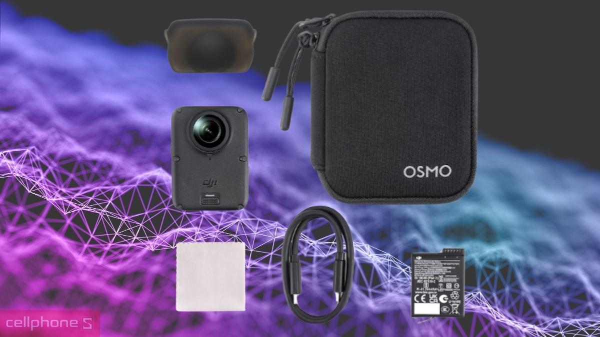 Trong hộp của Osmo 360 II Standard