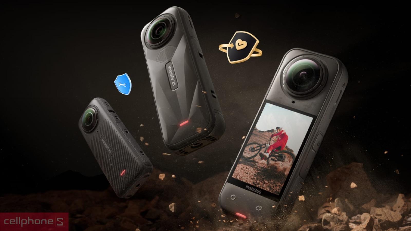 So sánh rõ khác biệt giữa ba thế hệ camera hành trình Insta360 X6, X5 và X4