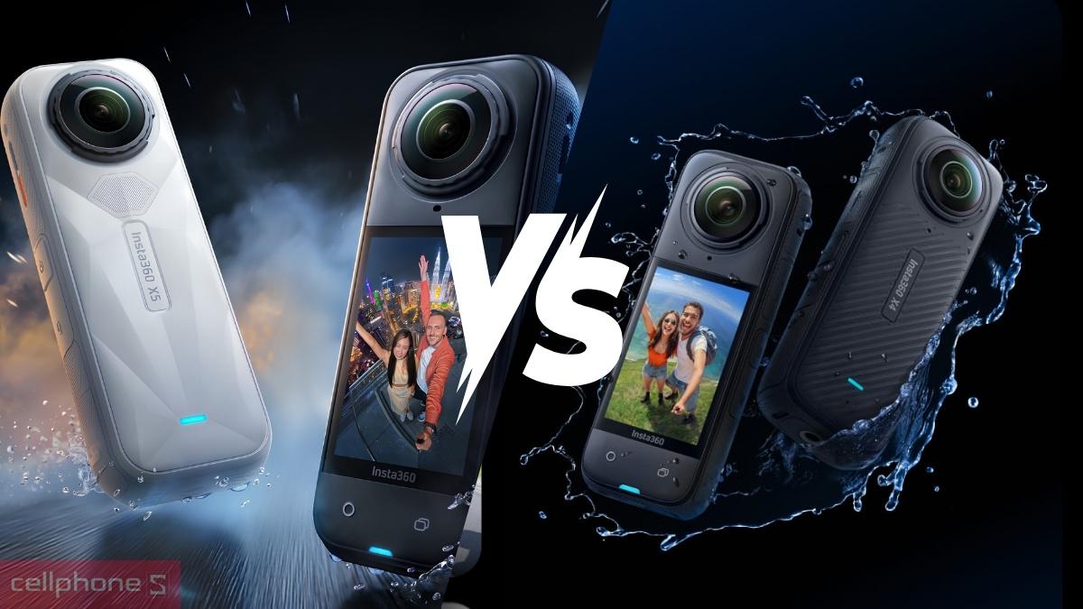 Đối chiếu đặc điểm giữa hai camera 360 độ