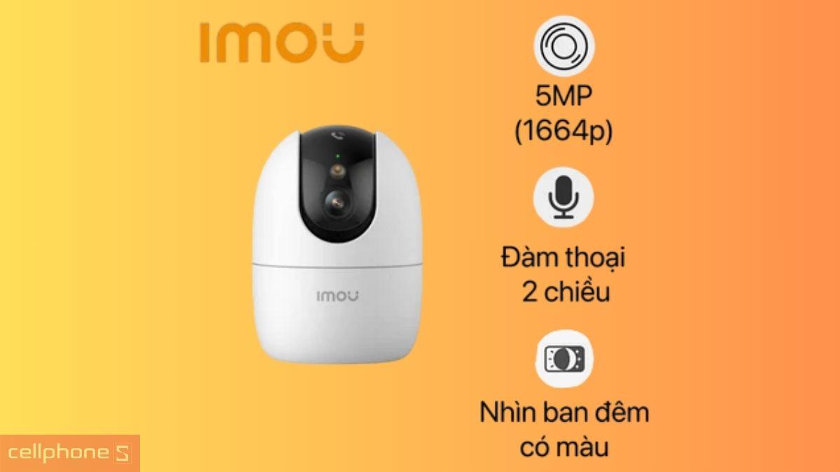 4 chế độ ánh sáng thông minh, ghi hình rõ nét trong đêm