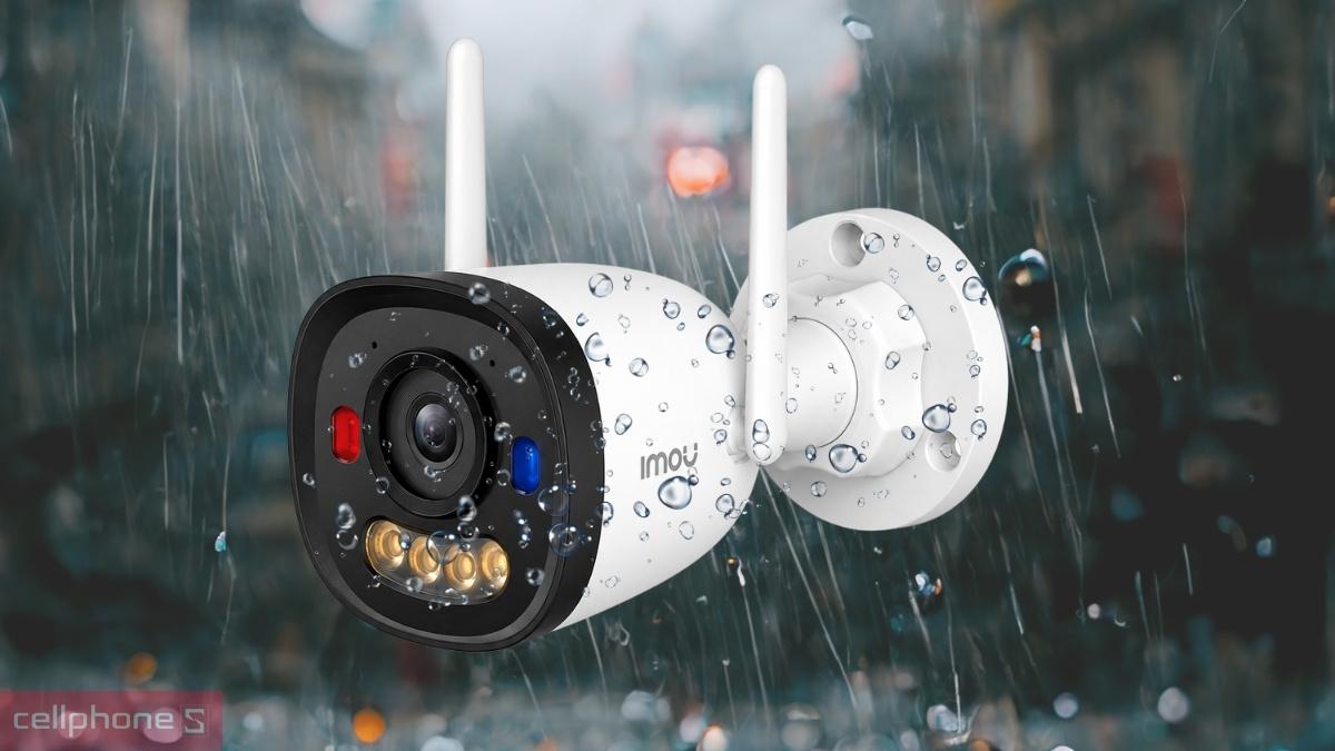 Camera đạt tiêu chuẩn kháng nước IP67