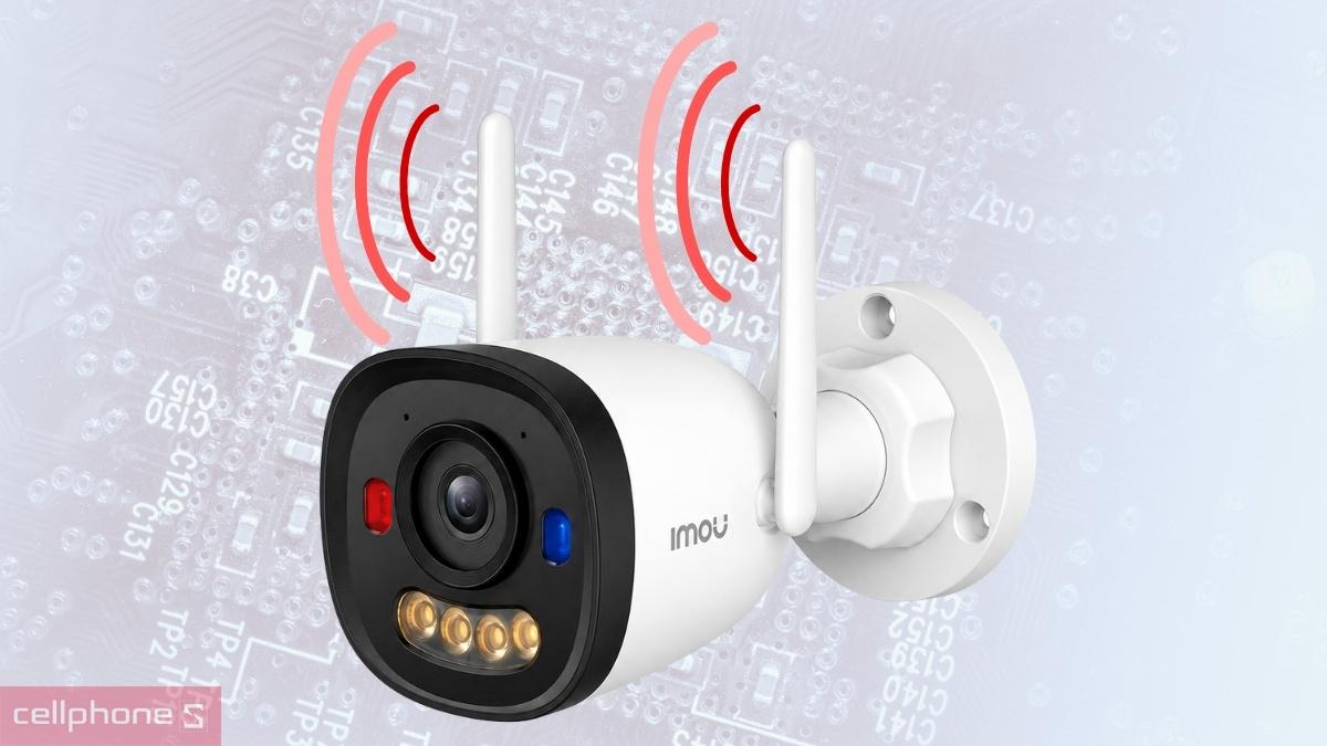 Camera sở hữu bộ Ăng-ten kép thu sóng cực khỏe