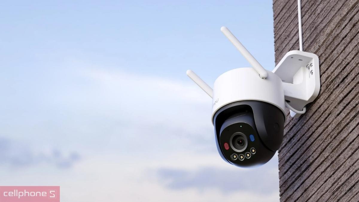 Camera hỗ trợ ghi hình với chất lượng 3840 x 2160 pixels