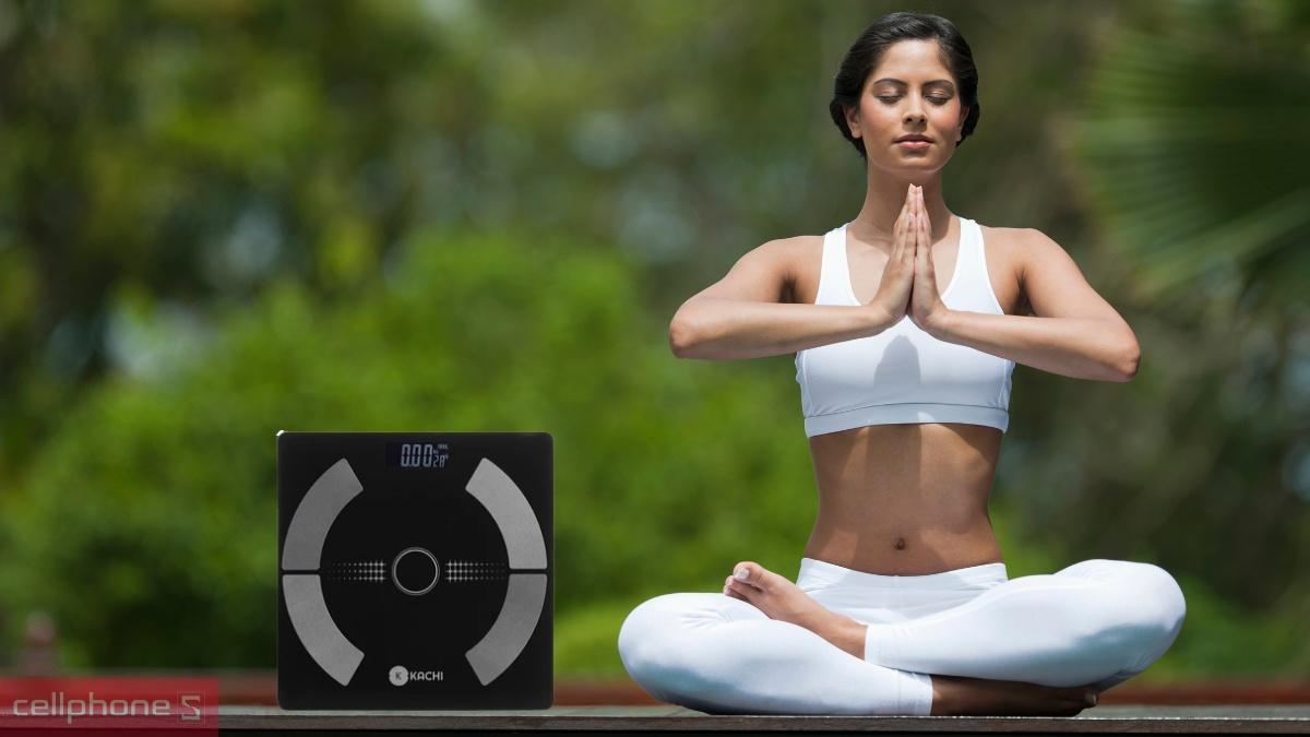 Cân điện tử Kachi MK223 phù hợp với người thường tập luyện