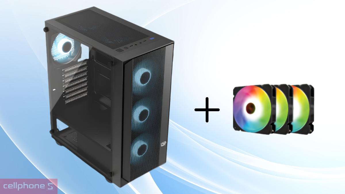 Thiết kế case máy tính VSP V3 3F ATX