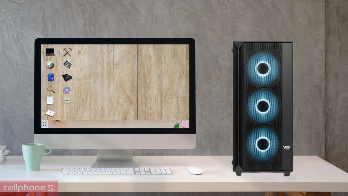 Cổng kết nối case máy tính VSP V3 3F ATX
