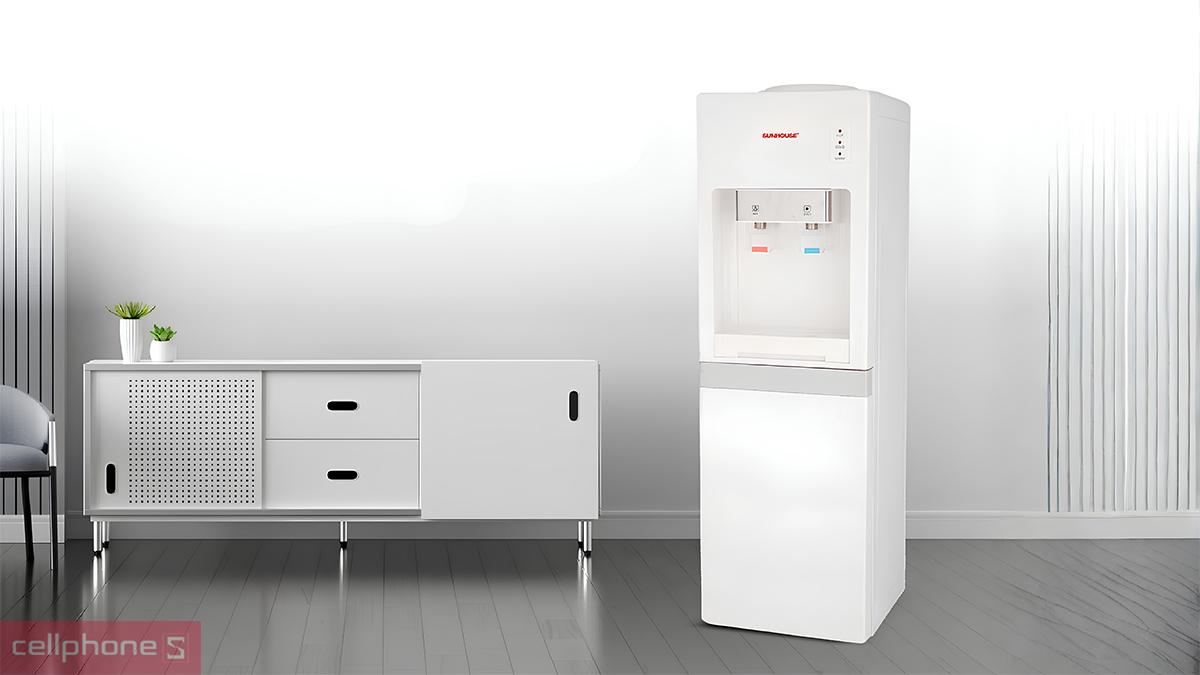 Cây nước nóng lạnh Block Sunhouse SHD9612 vận hành với công suất phổ biến