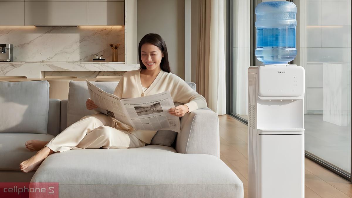 Thiết kế cây nước nóng lạnh Fujihome WD91E