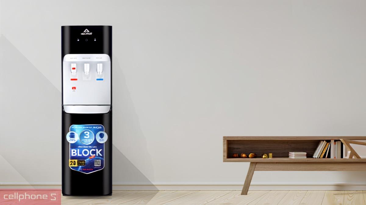 Thiết kế cây nước nóng lạnh hút bình Hòa Phát HHC385