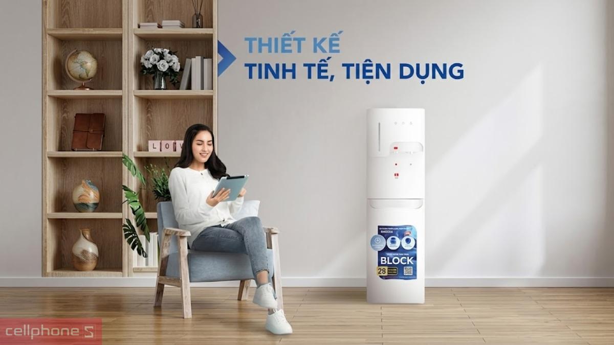 Thiết kế ABS của cây nước nóng lạnh hút bình Hòa Phát HHC386