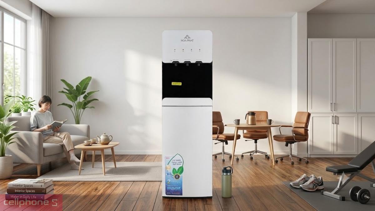 Cây nước nóng lạnh hút bình Hòa Phát HWP B1CI đáp ứng nhu cầu của nhiều người tiêu dùng