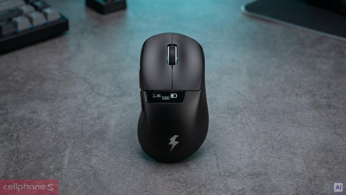 Khả năng kết nối triple mode của chuột gaming không dây E-DRA Thunderbird TM620W Triple Mode giúp chuyển đổi thiết bị dễ dàng