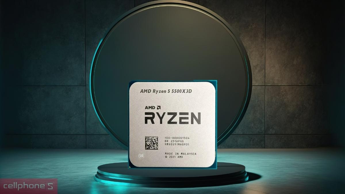 Số nhân, số luồng của CPU AMD RYZEN 5 5500X3D (TRAY)