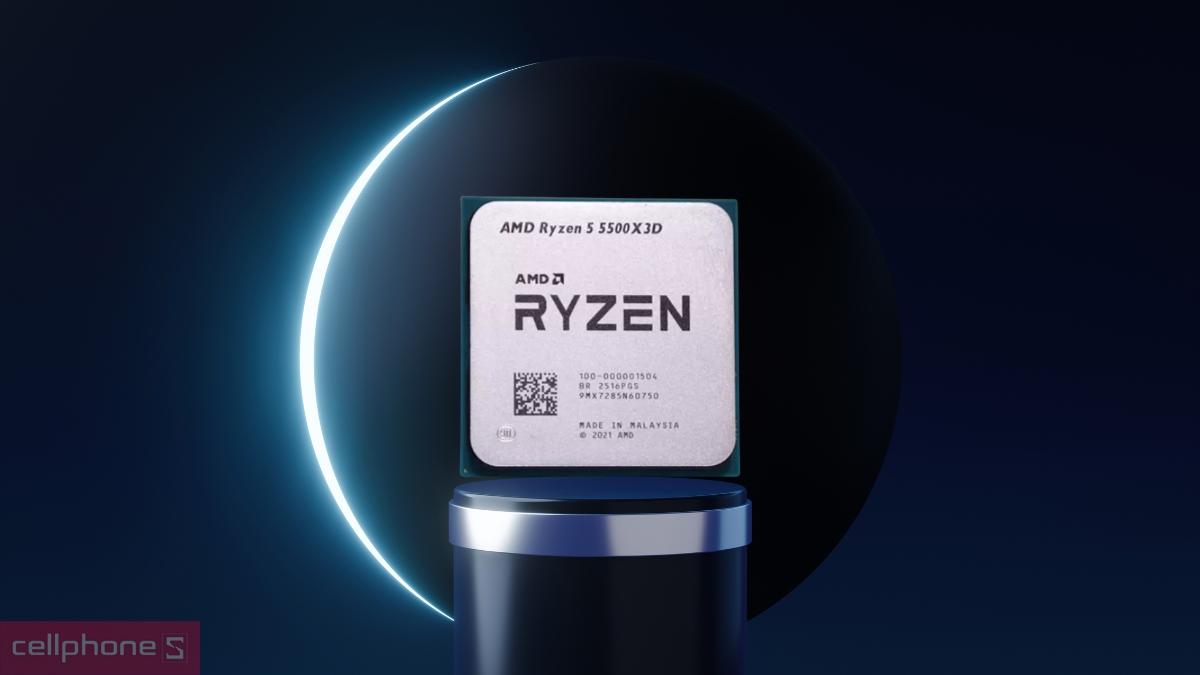 Thế hệ CPU AMD RYZEN 5 5500X3D (TRAY)