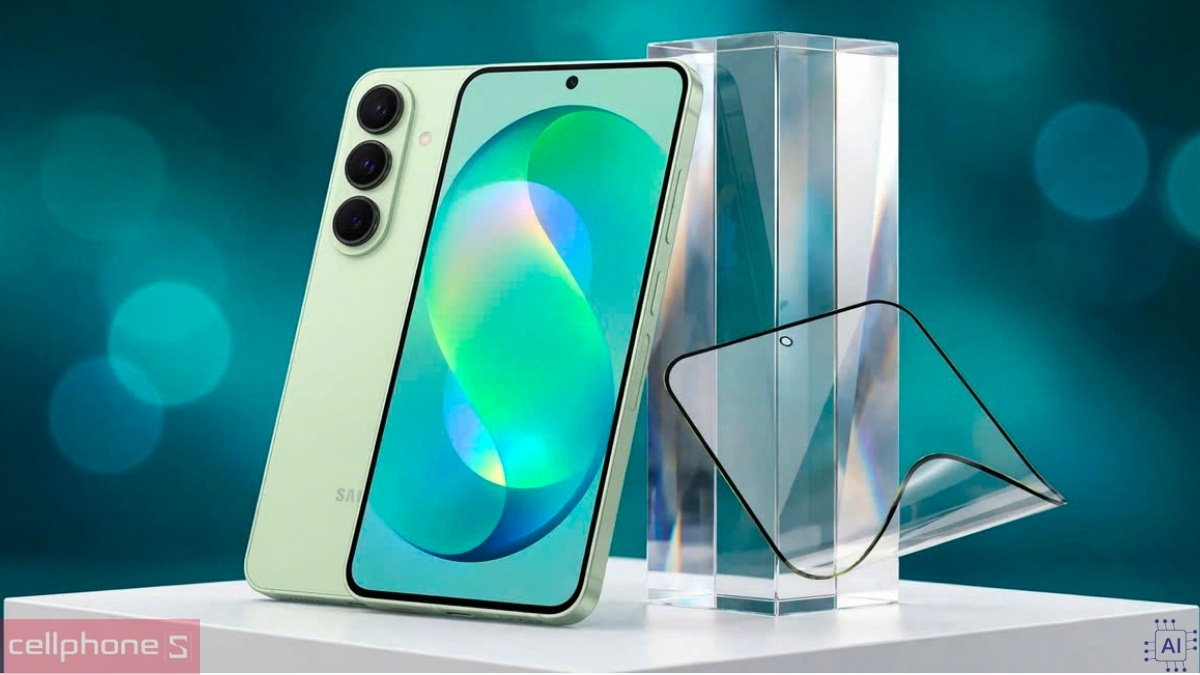 Dán kính cường lực màn hình Samsung Galaxy S26 FE Zeelot full viền đen cao cấp có độ trong suốt cao giữ hình ảnh rõ nét khi sử dụng điện thoại