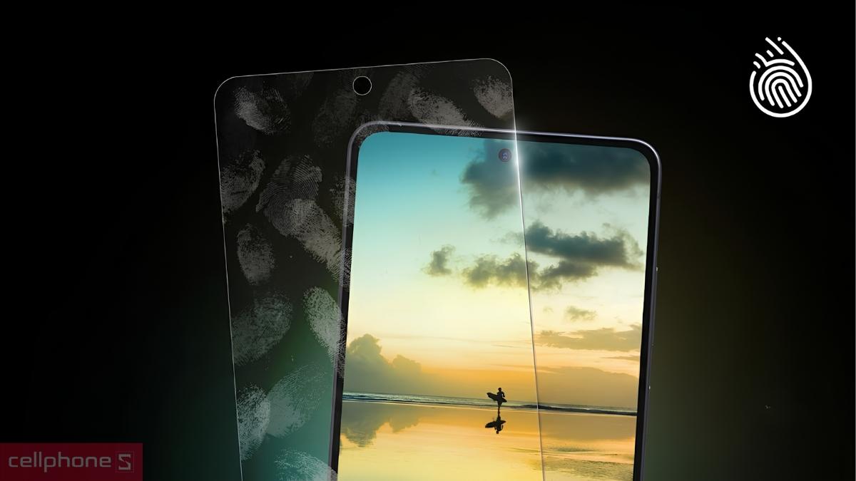 Dán kính cường lực màn hình Samsung Galaxy Z Fold 8 ZAGG InvisibleShield Glass XTR5 không viền có khay hỗ trợ dán phủ nano