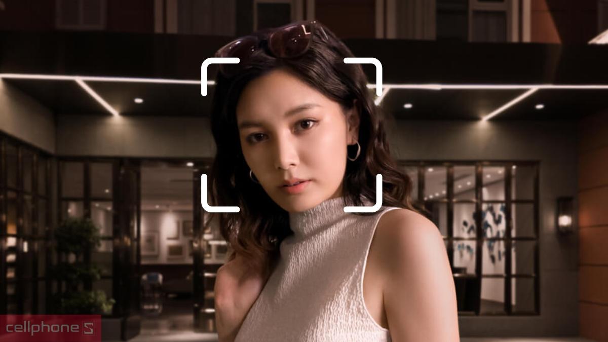 Nhận diện khuôn mặt trên DJI Osmo Pocket 3 Creator Combo kèm thẻ nhớ MicroSD SanDisk Creator 128GB