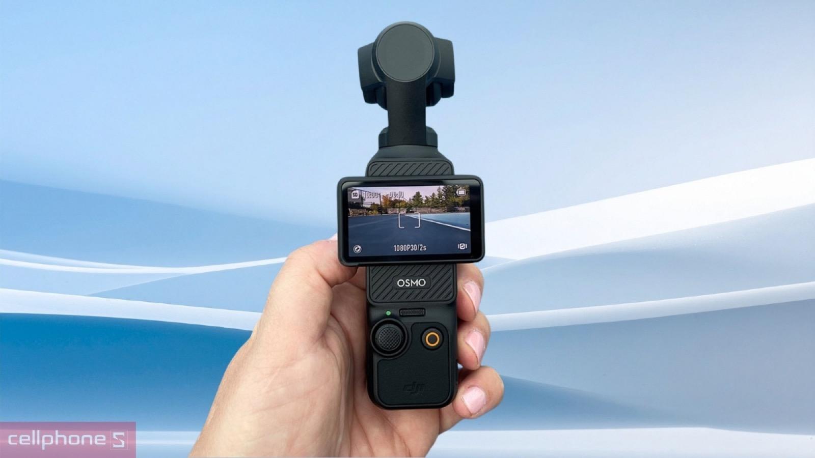 Chế độ màu D-Log M 10 bit trên DJI Osmo Pocket 3 Standard Combo kèm thẻ nhớ MicroSD Sandisk Creator 128GB