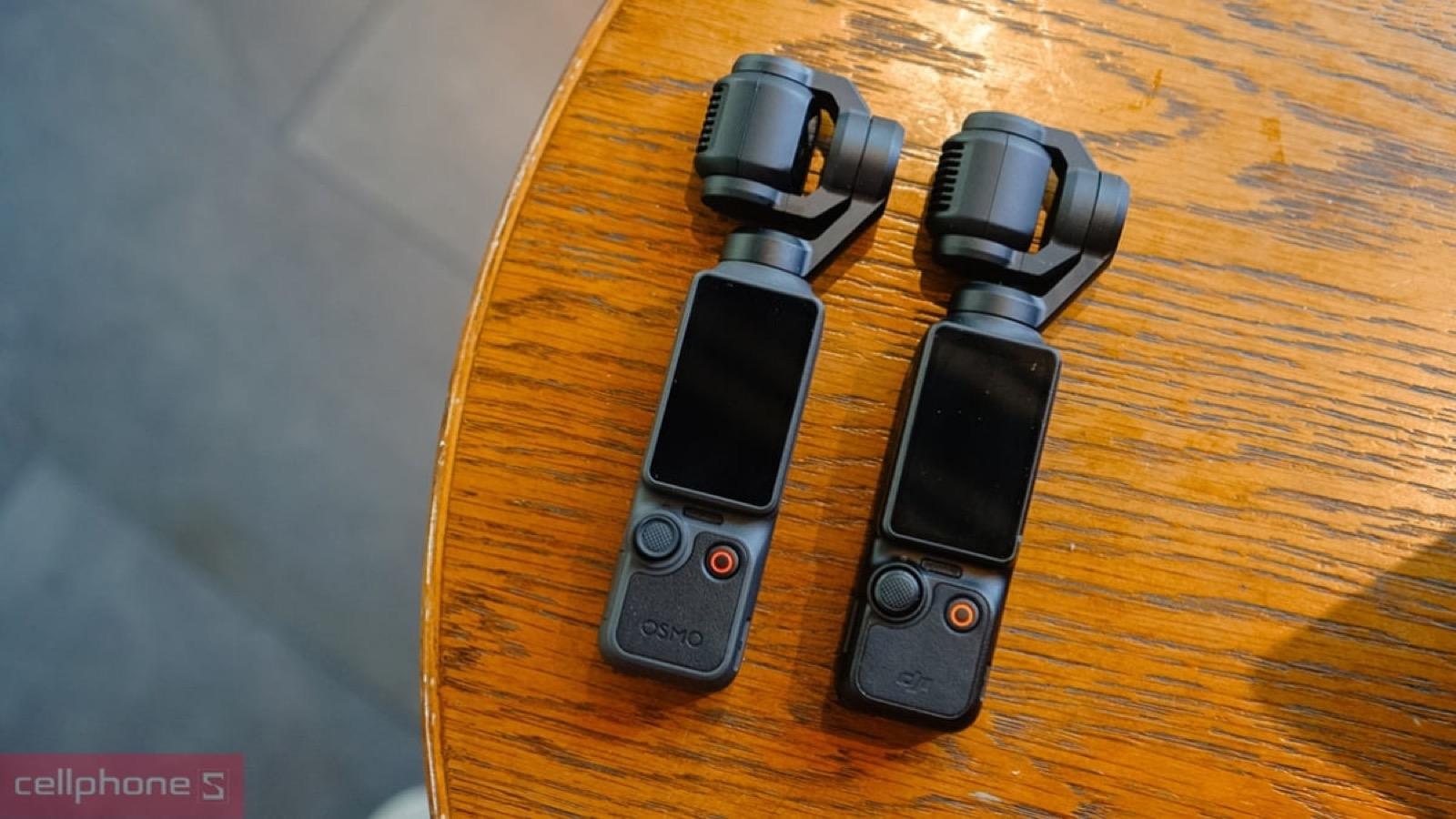 Gimbal 3 trục của Combo DJI Osmo Pocket 4 Advanced kèm thẻ nhớ MicroSD Sandisk Creator 128GB