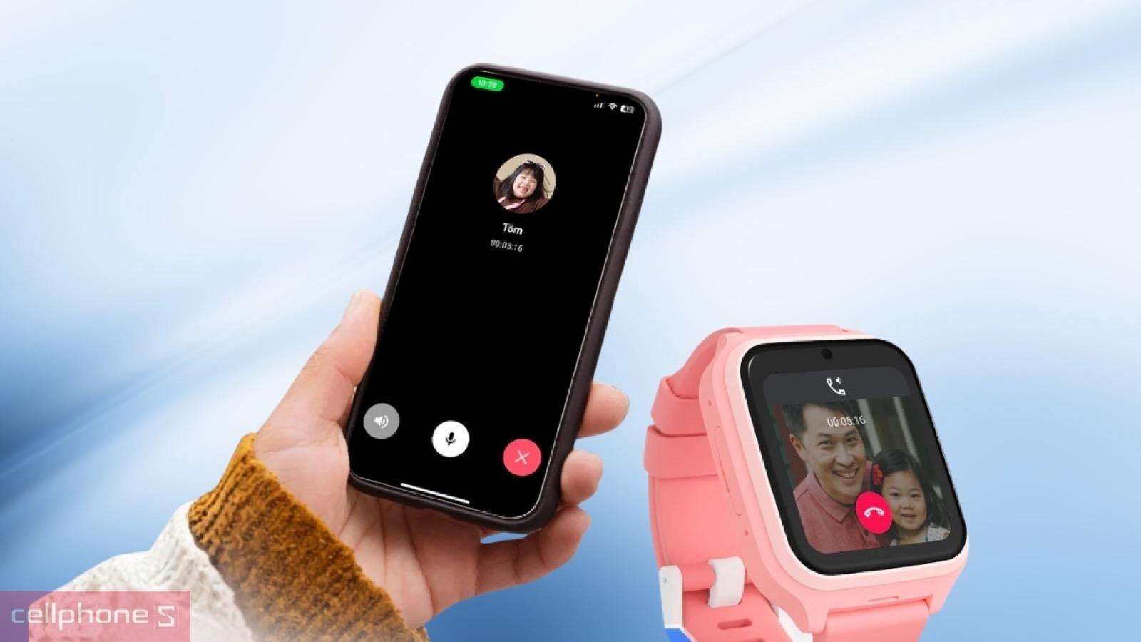 Khả năng gọi điện của đồng hồ định vị trẻ em myFirst Fone M1