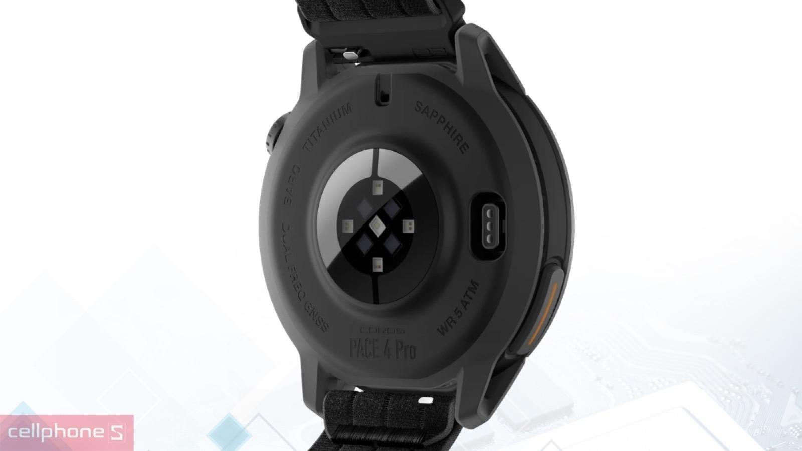 Pin đồng hồ thông minh Coros Pace 4 Pro dây Nylon