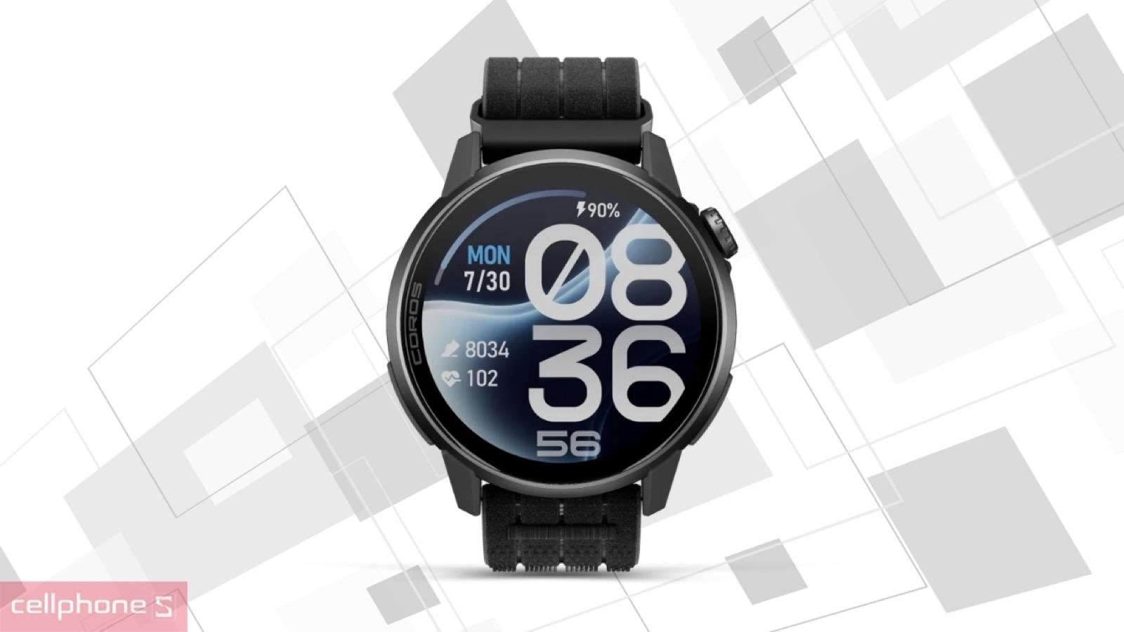 Màn hình đồng hồ thông minh Coros Pace 4 Pro dây Nylon