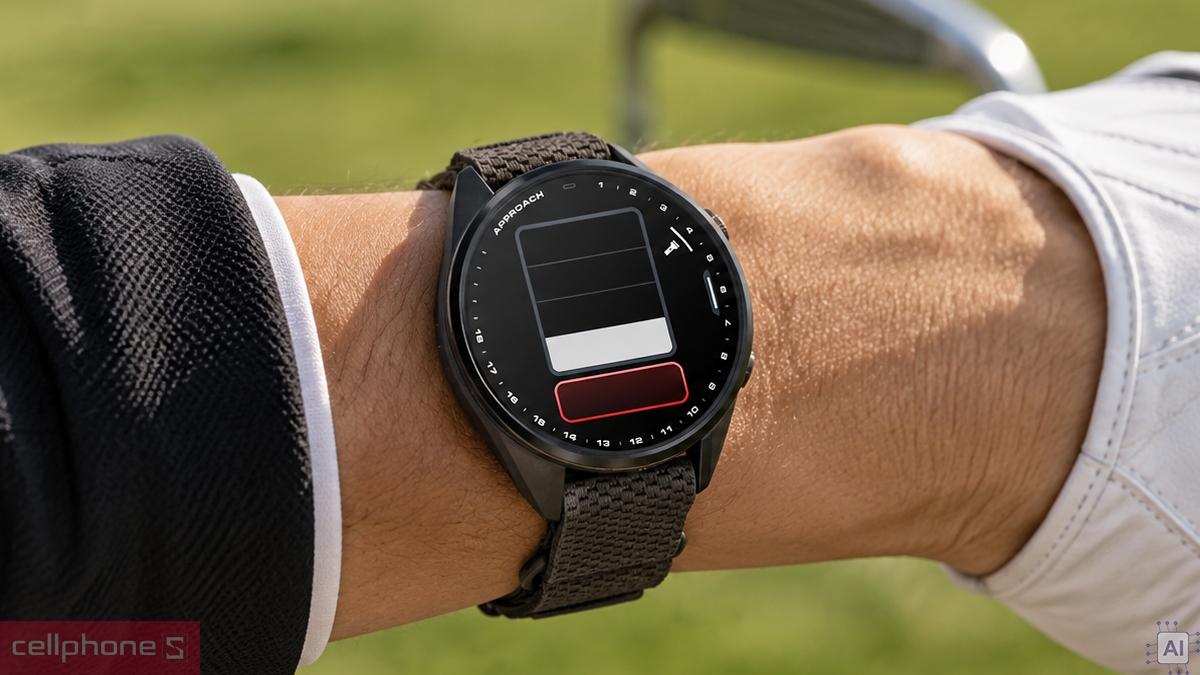 Đồng hồ thông minh Garmin Approach S72 43mm có giá bán lẻ đề xuất 22.290.000 đồng tại Việt Nam